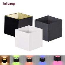 COB водонепроницаемый настенный светильник на открытом воздухе из алюминия 12 Вт Алмазный светильник для гостиной коридора спальни патио