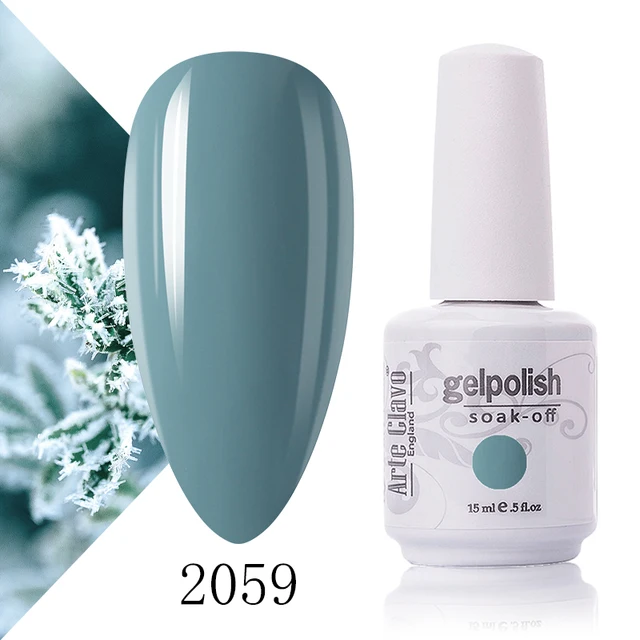 Arte Clavo 131 Colors Gel Polish Nail Gel Varnish Paint Semi Permanent Nails Art Gel Nail Polish For Manicure Top Coat Base Coat 2059