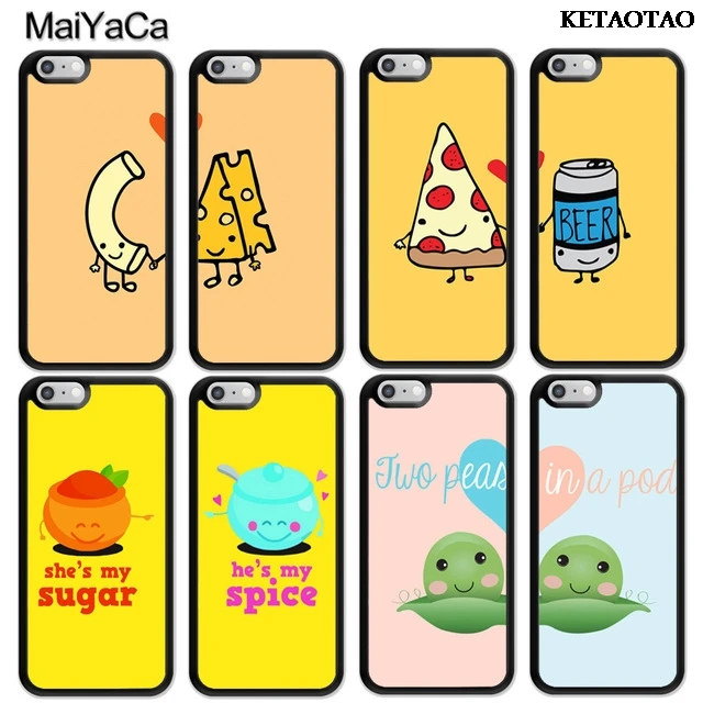 KETAOTAO &quotЛучшие друзья&quot Пицца пиво одинаковая питания для iPhone 5S 6S 7 8 Plus X XR XS MAX