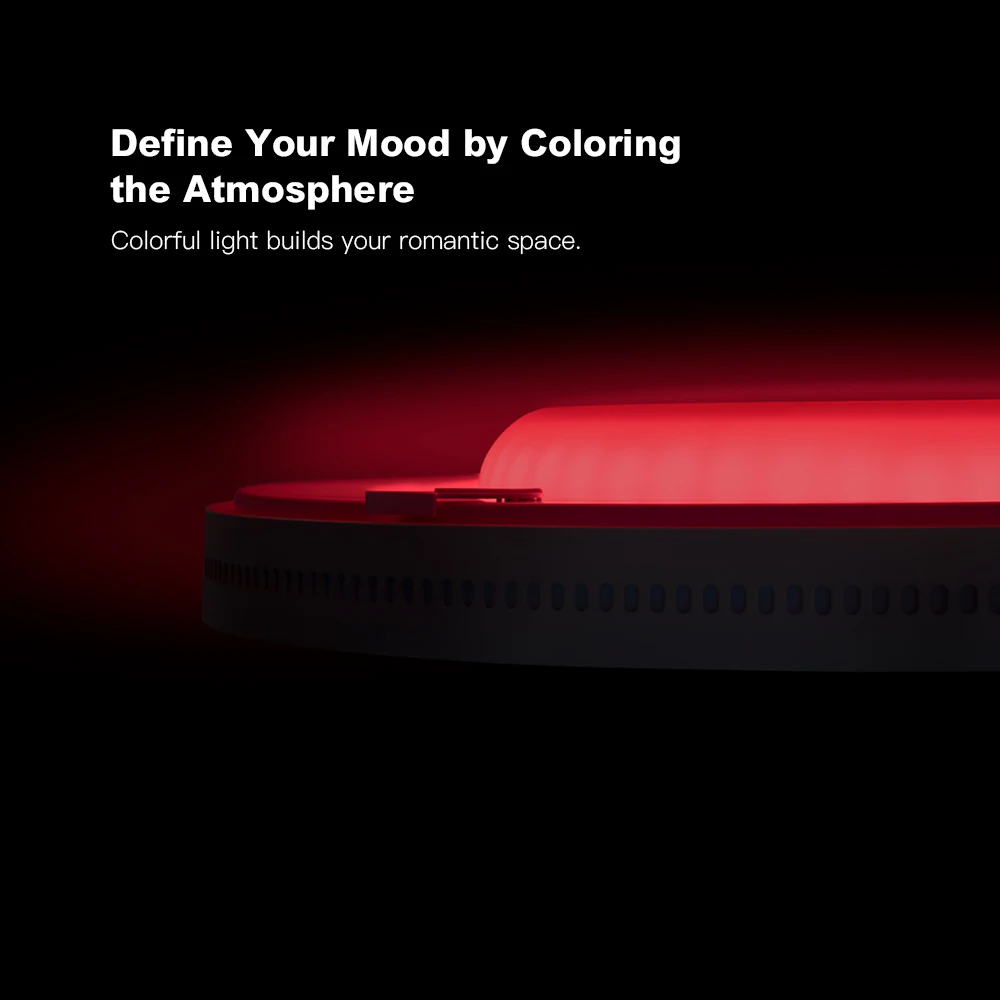 Умный светодиодный потолочный светильник 48 Вт 60 Вт RGB с затемнением цвета Wi-Fi приложение управление кухня спальня потолочный светильник