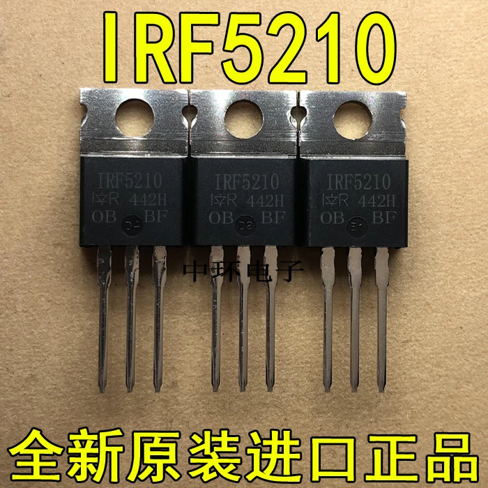 10 шт./лот IRF5210 IRF5210PBF-220 40A100Vx m y