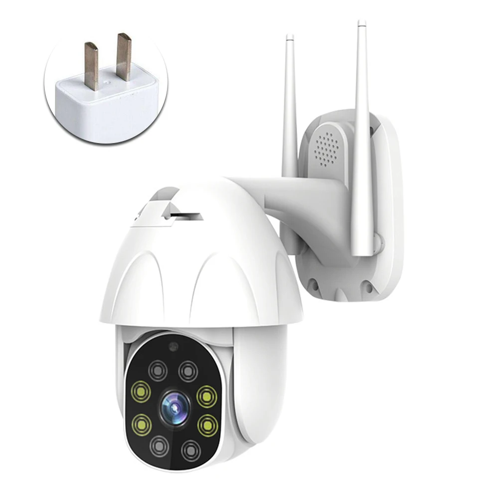 1080P IR Outdoor Playback Noise Reduction Rotatable HD Night Vision IP Camera Waterproof Wireless WiFi Dome Home Security Smart