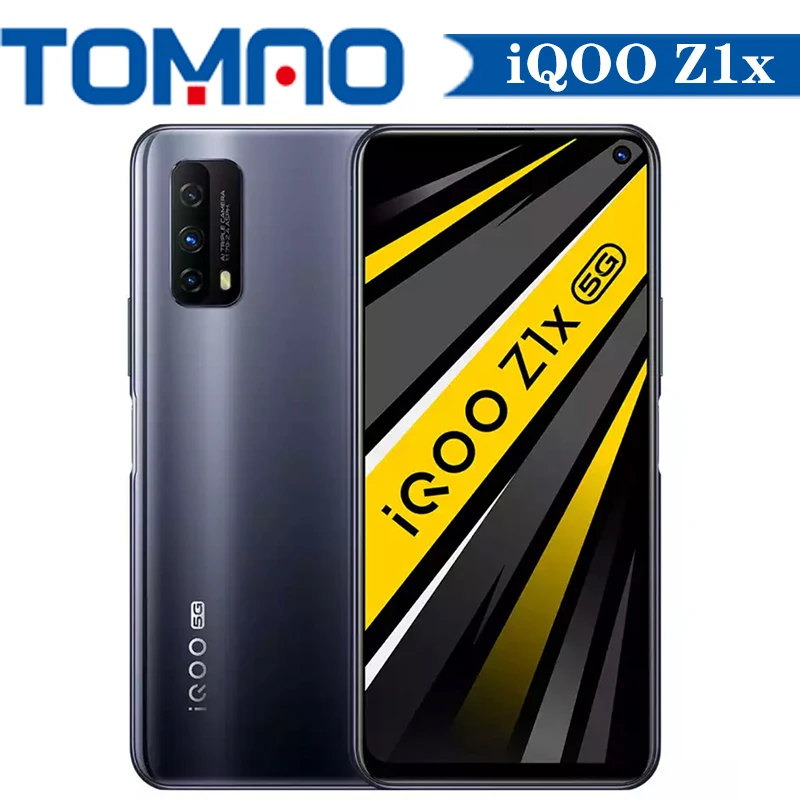 Смартфон Vivo iQOO Z1x 5G Восьмиядерный процессор Snapdragon 765G 6 ГБ 8 ОЗУ 64 Гб 128 256 ПЗУ