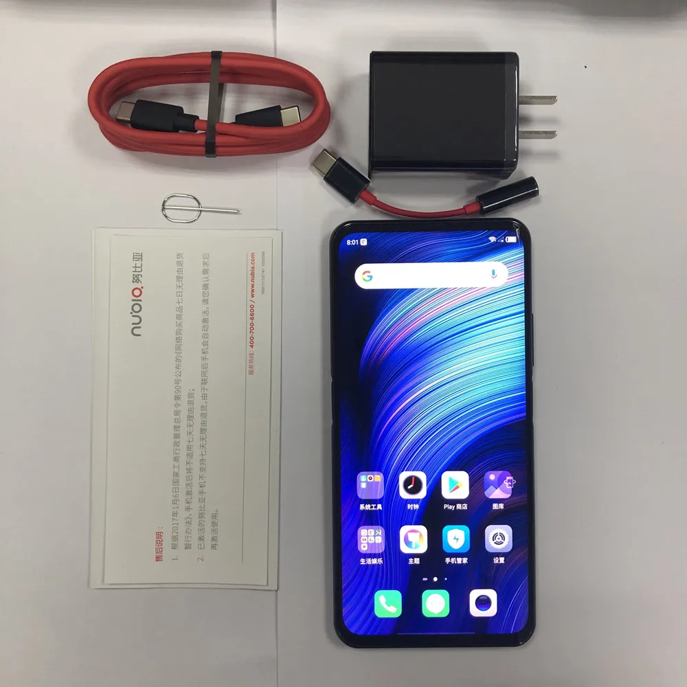 Nubia Z20 смартфон с 5 дюймовым дисплеем процессором Snapdragon 6 42 ОЗУ 8 ГБ ПЗУ 1 128 мАч 48