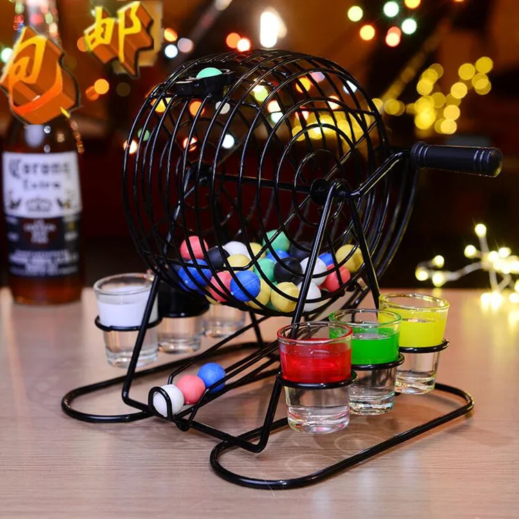Питье развлечения Wineware американская лотерейная машина питьевой игры реквизит бар поставки
