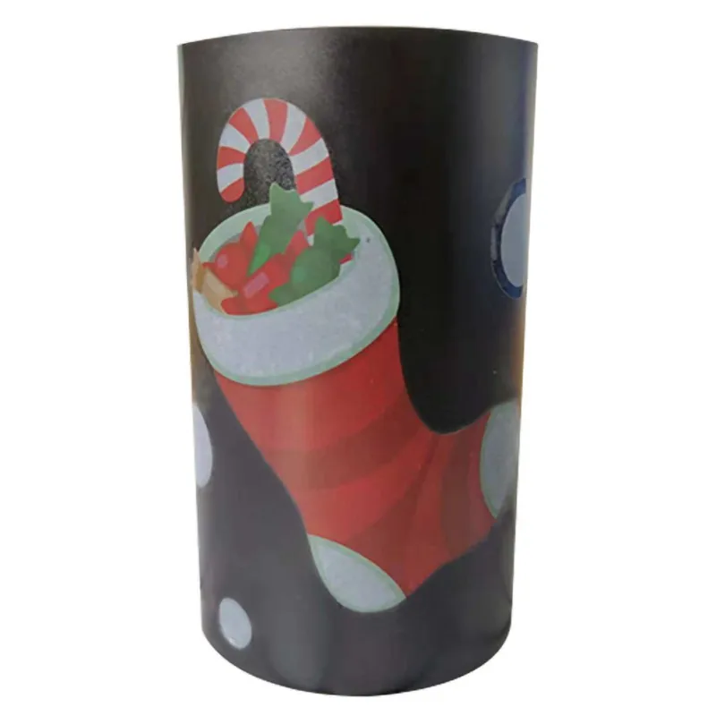 Christmas Sliding Wrapping Paper Cutter, Cuts Perfect Line Every Single Time Wrapping Paper Roll Cutter Safe Cutter Tool - Цвет: A2