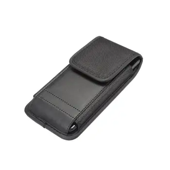 

For iphone 11 / 11 pro Nylon Cloth Belt Case Retro Outdoor Sports Pouch Universal Phone Waist Bag With Card Slot For Xiaomi