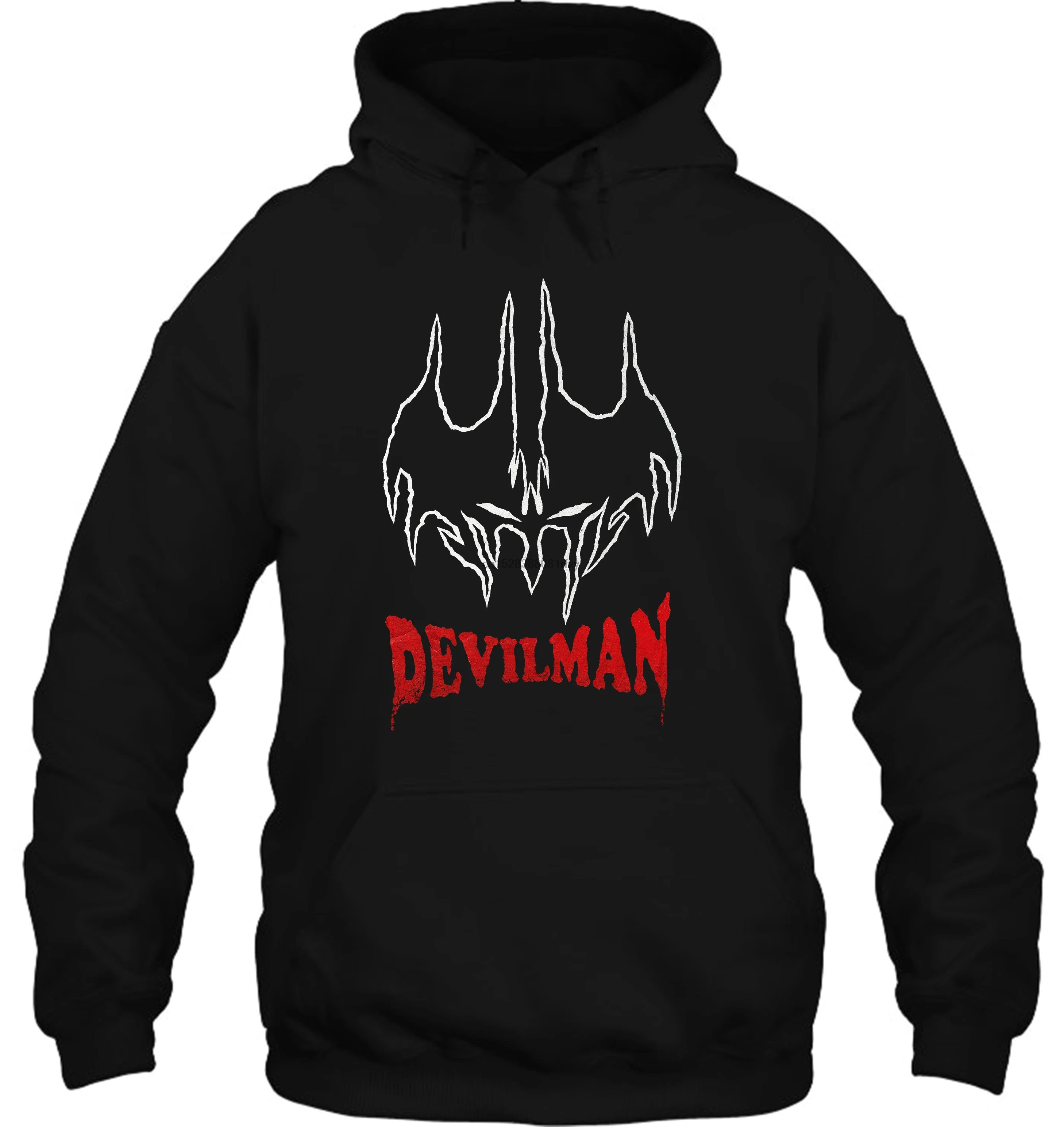 Мужская толстовка в винтажном стиле Devilman аниме Япония женская уличная одежда