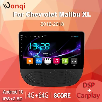 

wanqi Android 10 4G+64G TS9 For CHEVROLET Malibu xl 2016-2018 Car Radio Multimedia Player Navigation GPS DVD with dsp carplay