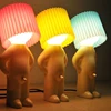 New Creative Night Light LED Naughty Boy Bedside Plug-in Energy-Saving Cartoon Table Desktop Lamp Decoration Kids Gift Lighting ► Photo 2/6