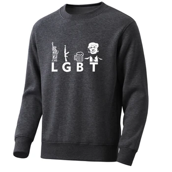 

Lgbt Liberty Guns Mens Pullover 2020 Spring Fleece To Keep Warm Hoodies Statue Of Liberty Men'S Sweatshirt Fashion Sweatshirts