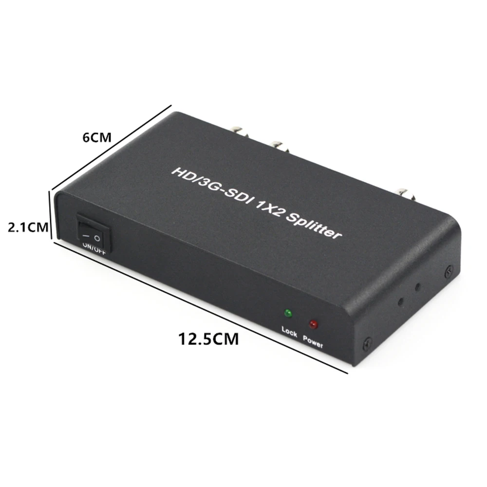 AYS 12 SDI сплиттер 1X2 видео конвертер Поддержка 1080P распределительный удлинитель для проектора монитор камеры HD/3g SDI ретранслятор
