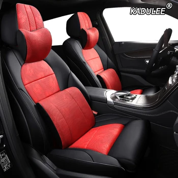 

KADULEE Make Custom Cloth car seat cover For Ford Everest Territory Explorer Mustang Ranger Automobiles Seat Covers car seats