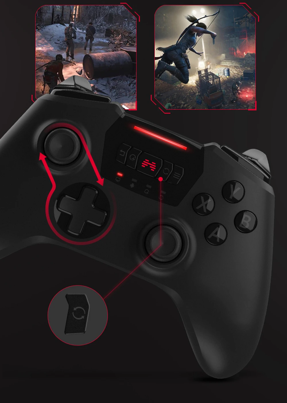 Original Betop Spartan 2 Wireless multi-template Gamepad Game Controller NBA 2K22 Far Cry 6 Deathloop Android Support joystick