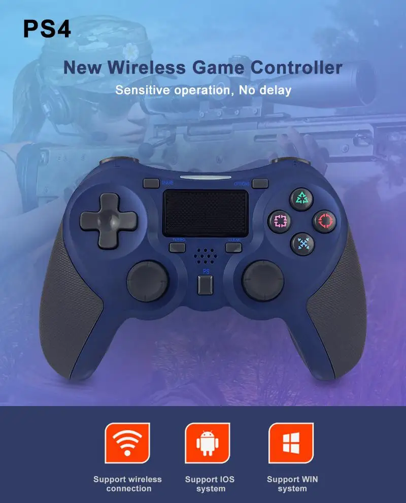 Eas tv ita Bluetooth геймпад беспроводной джойстик контроллер для Playstation 4 PS4 игровая консоль Поддержка Android tv