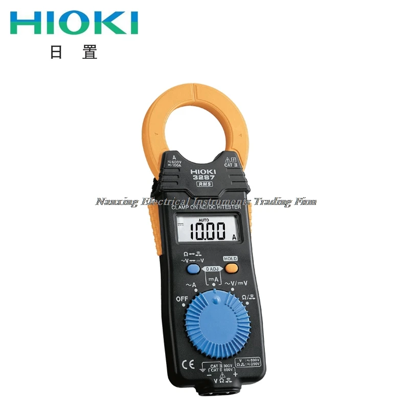 HIOKI CM3287 AC/DC 100A Ручной цифровой клещи мультиметр True RMS 35 мм челюсти