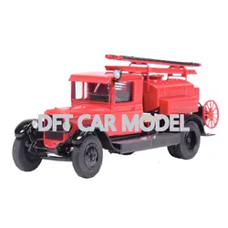 Литье под давлением 1:43 PMZ-2 (Zis-5) модель пожарного грузовика детской игрушки оригинальный авторизованный подарок для детей Бесплатная