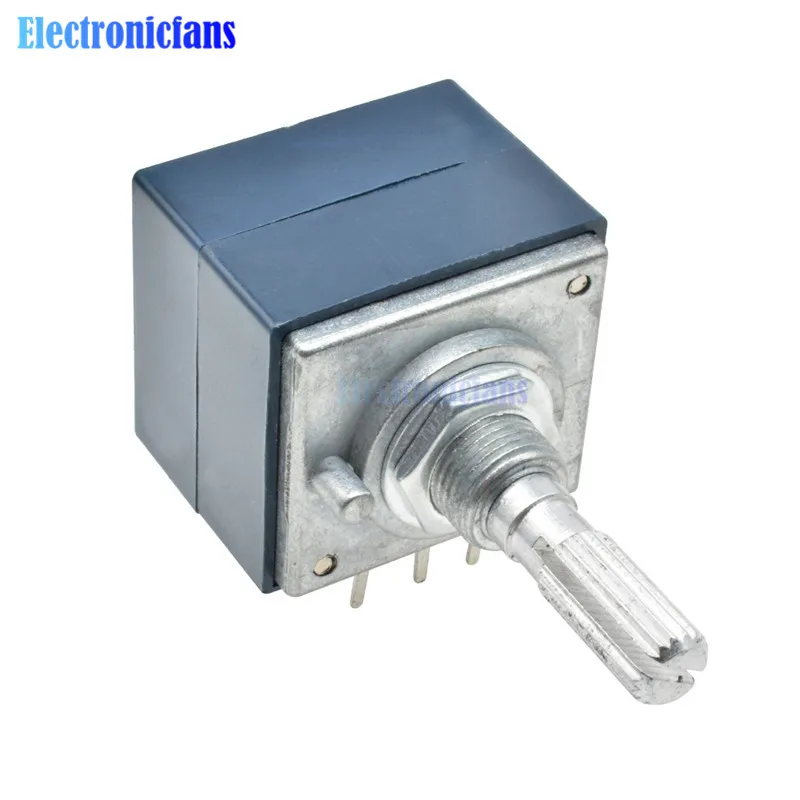 50K ALPS Rotary Potentiometer ALPS RH2702 A50K Dual 8 Feet Potentiometer Stereo Speaker Amplifier Volume rotary potentiometer