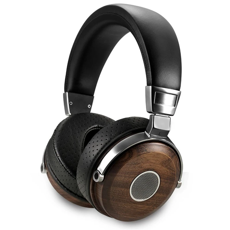 Hi-Fi стереонаушники для мониторинга динамические деревянные наушники басовые