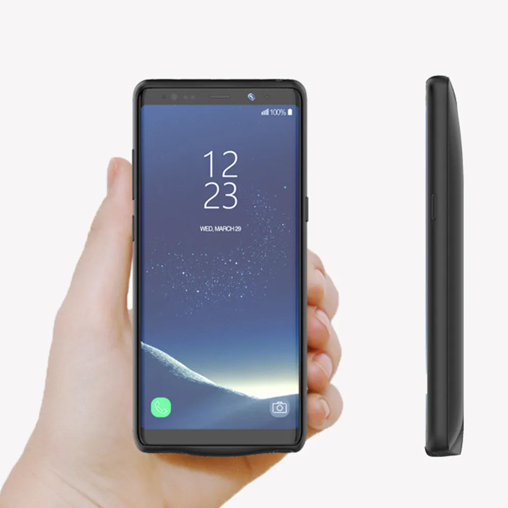 5500 мАч чехол для внешнего зарядного устройства для samsung Galaxy Note 8 портативный резервный внешний аккумулятор чехол для зарядки для samsung Note 8