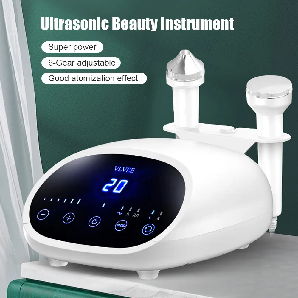 Ultrasonic Face Lifting Beauty Machine Anti-aging Wrinkle Removal Viration Facial Massage Apparatus for Body Face Eye Skin Care