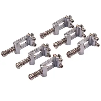 

6pcs Roller Bridge Tremolo Saddles System For Strat Tele Electric Guitar