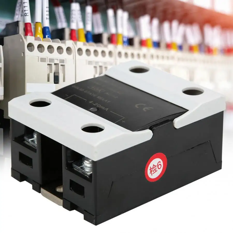 BRM-40LA твердотельное реле SSR 4~ 20mA-AC 0~ 250V 40A огнезащитное реле