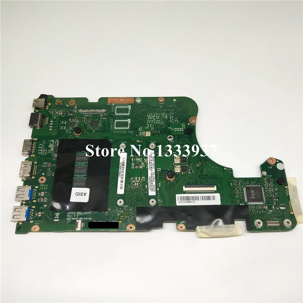 low cost X555LD Laptop motherboard I3-4030U SR1EN 2.0 for ASUS X555LA X555LD X555LF X555LJ X555L X555 mainbo