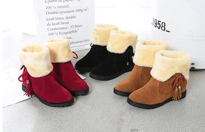 winter models in the thick bottom of the women's shoes in the tube Martin women's boots cotton boots snow boots