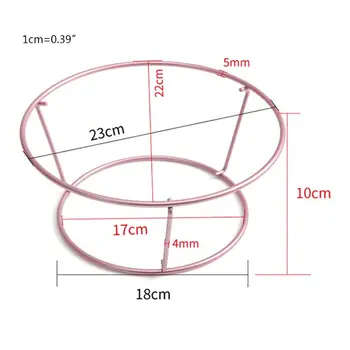 

Nonstick Cake Cooling Stand Round Cookie Baking Rack Bread Toast Cooler Shelf