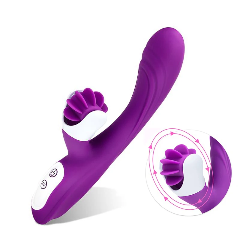 G Spot вибратор Функция нагрева фаллоимитатор с клиторальной стимуляцией 9