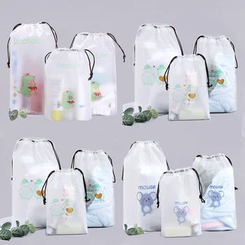 

Women Cute Transparent Waterproof Travel Cosmetic Bag Makeup Case Bath Make Up Organizer Toiletry Wash Beauty Kit Storage Pouch
