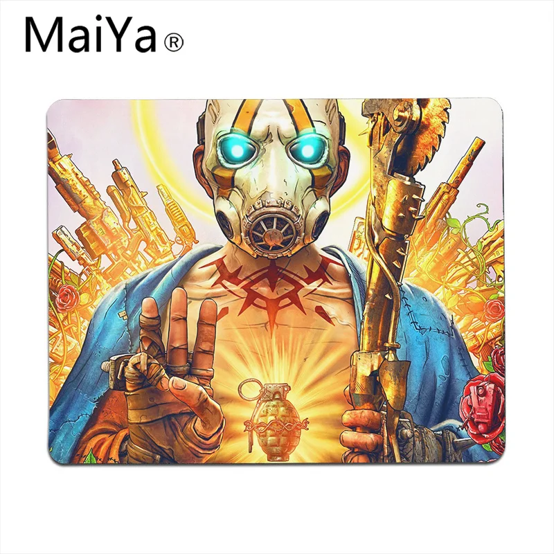 Lock Edge20x25cm Maiya высокое качество borderland 3 прочный резиновый коврик для Мыши Pad большой коврик для мыши клавиатуры коврик - Цвет: Lock Edge20x25cm