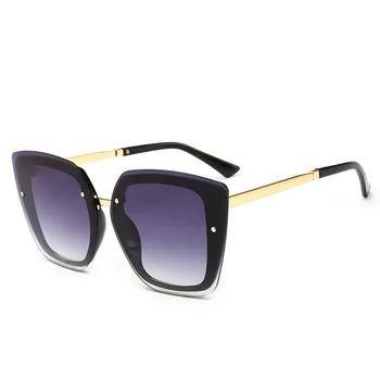 

Personalized 2020 Sunglasses Women's And Men's Style Metal Dazzle Color Classic Retro Brand Designer UV400 Sun Glasses Vintage