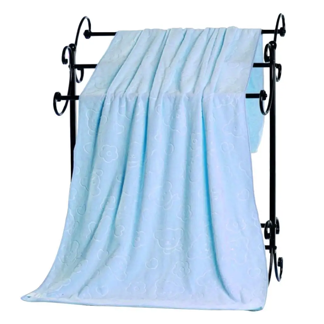 

New 4 Color Unisex Superfine Fiber Big Bath Towels Quick Drying Beach Towel