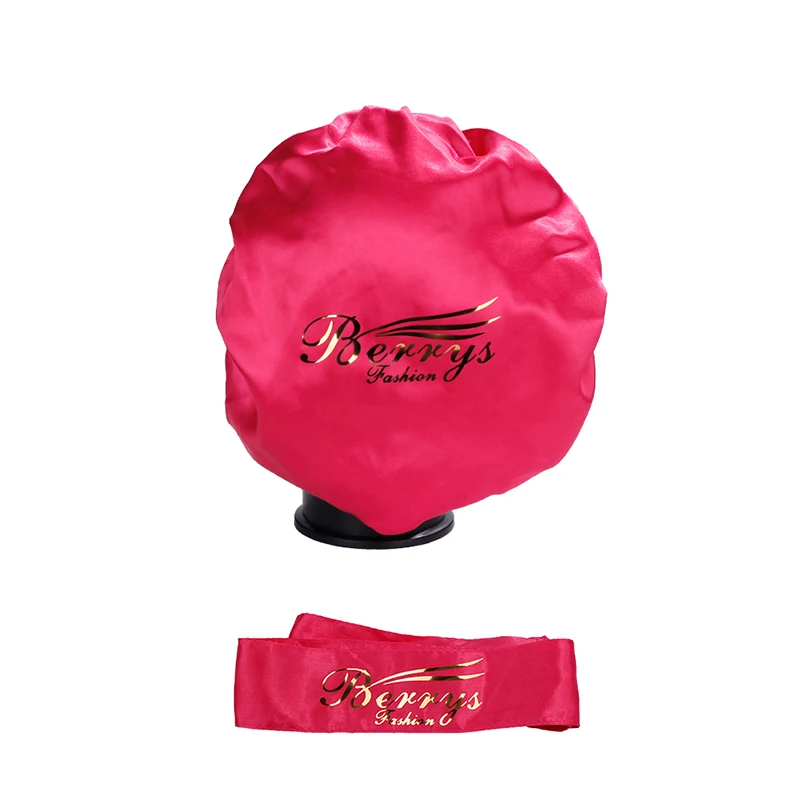 Индивидуальный дизайн цветная печать логотипов человеческих девственных волос пряди для наращивания парики комплекты упаковки, шапка для сна обертывание шарф