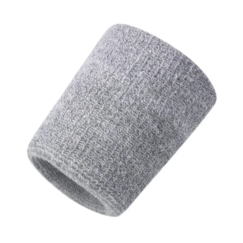 QH 1 шт. браслет дышащий сплошной цвет поглощение пота Sweatband повязка на руку обертывания спортивный Защитный Браслет Лидер продаж - Цвет: QH