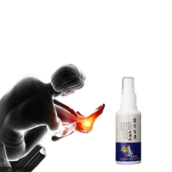 

Acupuncture Pain Relief Spray Rheumatism Arthritis, Muscle Sprain Knee Waist Pain, Back Shoulder Spray Gentian Essential Oil 80