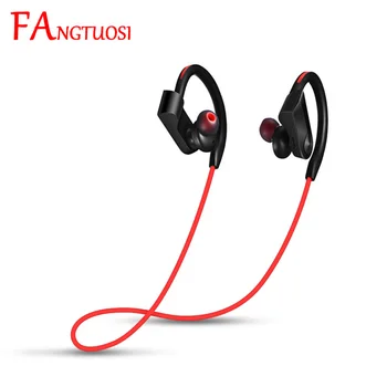 

FANGTUOSI Bluetooth Headset Sports Neckband Magnetic Wireless Earphones Waterproof Stereo Earhook With Mic For Android iOS