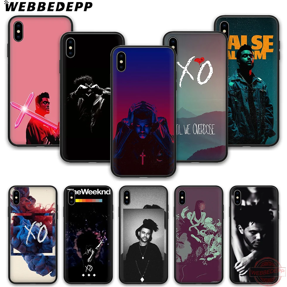 WEBBEDEPP Weekend XO Мягкий Силиконовый ТПУ чехол для телефона iPhone 5 6 7 8 Plus X XS XR Max 11proMax |