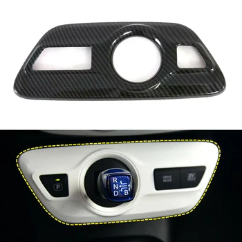 

Car Interior Gear Box Panel Frame Cover Trim Carbon Fiber Style For Toyota Prius 2017-2020 LHD Car Styling Accessories