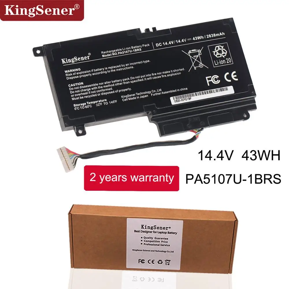Ceny KingSener PA5107U PA5107U 1BRS bateria do toshiby z dostępem do kanałów satelitarnych L45 L45D L50 S55 P55 L55 L55T P50 P50 A P55 S55 A 5275 S55 A5294