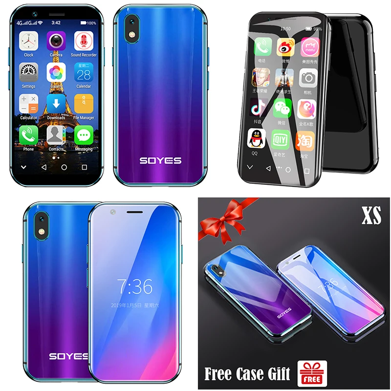 Смартфон SOYES XS/X/7S/6S 4G Android четырехъядерный две Sim карты Wi Fi разблокировка
