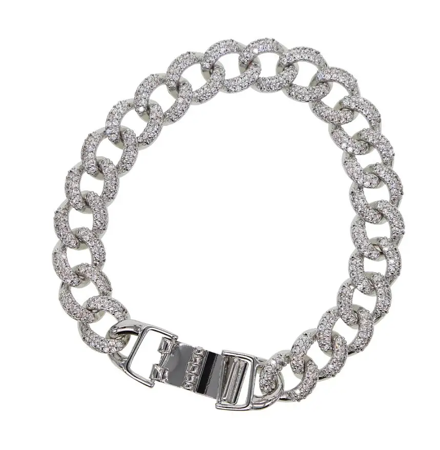 silver 17cm Летнее пляжное модное ювелирное изделие, микро проложенный сверкающий побрякушка, белая радуга, cz, морская раковина, очаровательный браслет - Окраска металла: silver 17cm