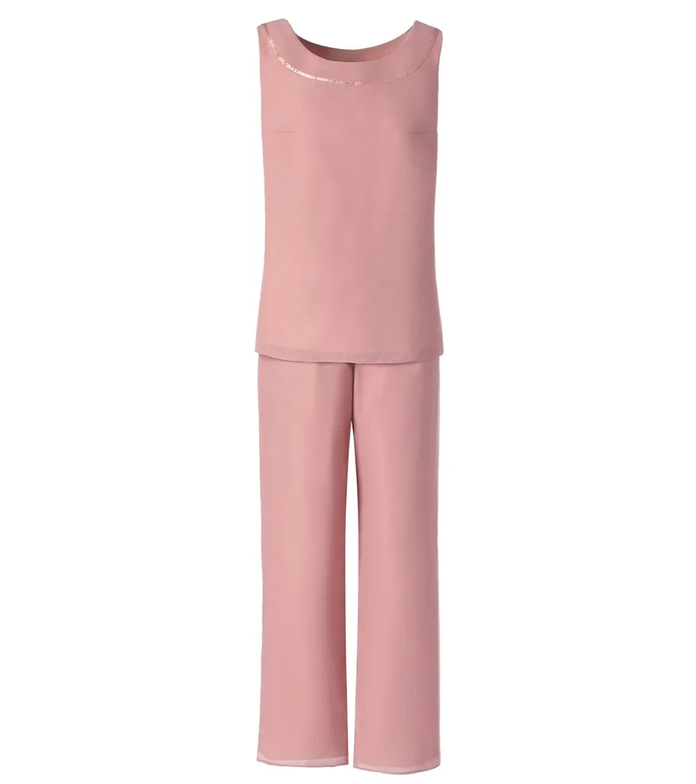 SOLOVEDRESS темно-бордовый 3/4 рукав наряд куртка 3 шт. Модные женские шифоновые Элегантные платья для матери невесты брючные костюмы SL-M09