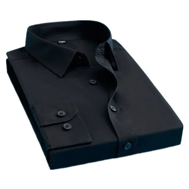 BOLUBAO Brand Men Casual Shirts Fashion Solid Color Shirt Long Sleeve Slim Fit Business Shirts Mens Clothing Male Tuxedo Shirt BOLUBAO Brand Men Casual Shirts Fashion Solid Color Shirt Long Sleeve Slim Fit Business Shirts Mens Clothing Male Tuxedo Shirt