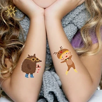 

30Pcs/Set Waterproof Temporary Tattoo Stickers Decals Tattoo Stickers Christmas Theme K510