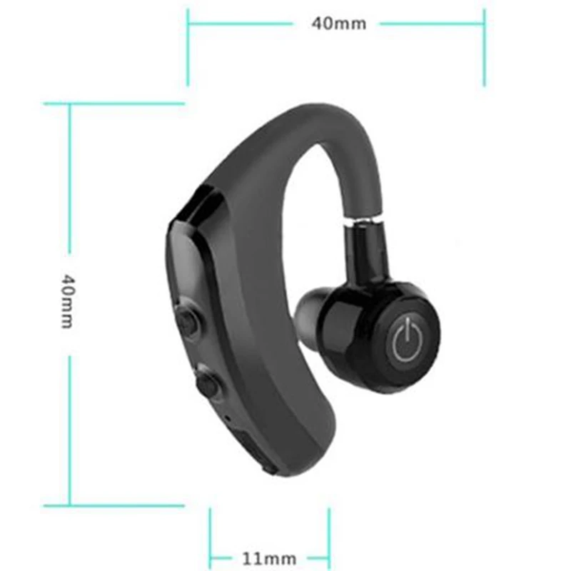 Car Wireless Bluetooth Headsets Phone Earphones Headphones With Mic Handsfree Handsfree Bluetooth Earphone