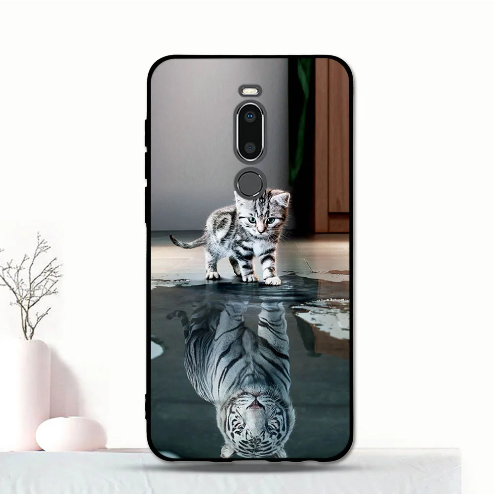 best meizu phone cases For Meizu M8 Silicone Pattern 3D Print Case TPU Back Protective Cover For Meizu M8 / V8 Pro Phone Funda Bumper For Meizu V8 Pro meizu phone case with stones back