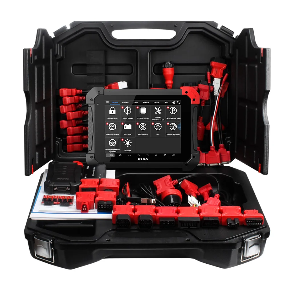 Диагностическая система XTOOL PS90 PRO для автомобилей и грузовиков поддержка